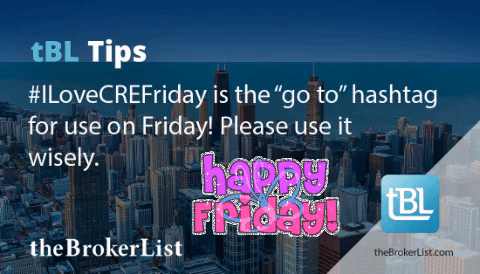 commercial real estate friday GIF by thebrokerlist