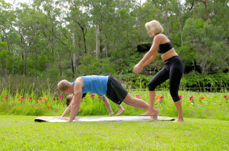 yoga richie GIF by The Bachelor Australia