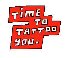 Tattoo You Sticker by Yubia