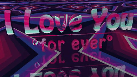 I Love You For Ever GIF by OpticalArtInc.