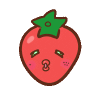 Strawberry 笑顔 Sticker