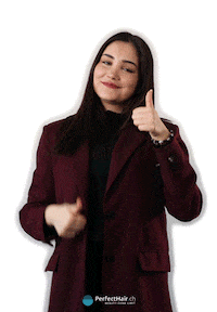 Reaction Thumbs Up Sticker by PerfectHair.ch