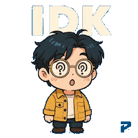 Confused No Idea Sticker by Persona