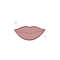 Lips Smooch Sticker by By Lizzie Parra