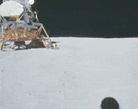 space moon GIF by Fabian Molina