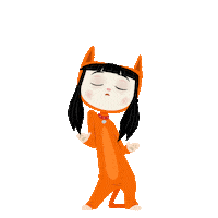 Happy Dance Sticker by Kitty Is Not A Cat