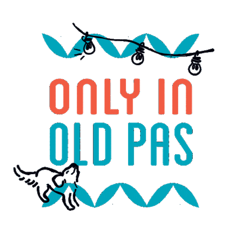 Community Dining Sticker by Old Pasadena