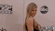 red carpet fergie GIF by AMAs