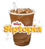 wawa run siptopia Sticker by Wawa