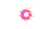 3D Glitch Sticker by Quasi Crystals