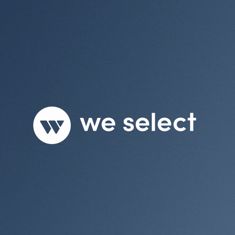 WeSelect animation logo bubble employerbranding GIF