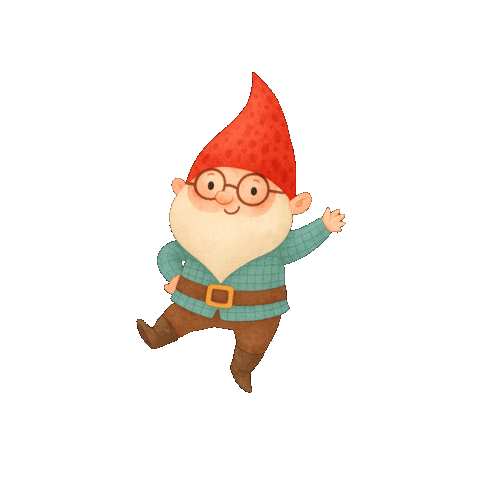 Giocabosco giphygifmaker gnome gnomo gnomi Sticker