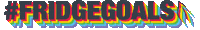 rainbow goals Sticker by Tiesta Tea