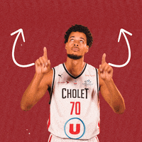 Swipe Up En Haut GIF by Cholet Basket