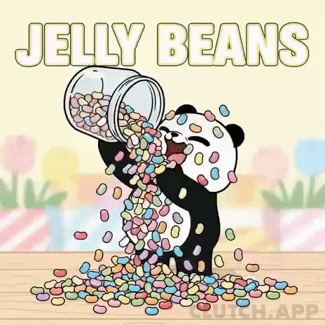 Easter Sunday Panda GIF by Kanpai Pandas
