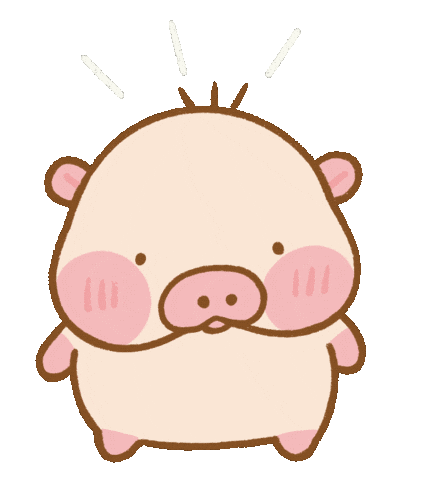 Ankoanko0325 giphyupload pig ありがとう うれしい Sticker