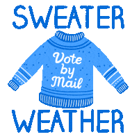 Election 2020 Fall Sticker by INTO ACTION