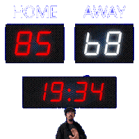 68 Away Sticker