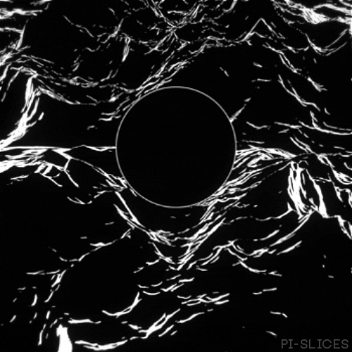 Black And White Art GIF by Pi-Slices