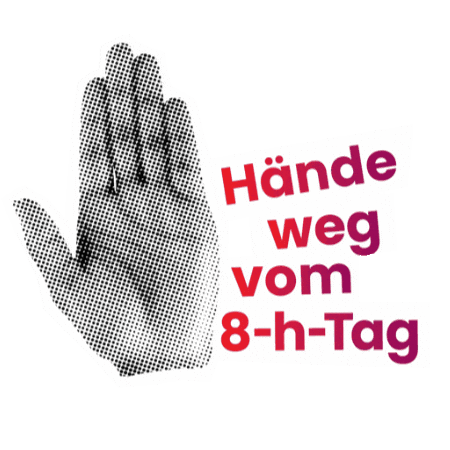 Hand Stop Sticker by Deutscher Gewerkschaftsbund (DGB)