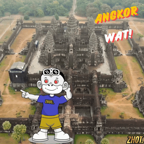 Angkor Wat GIF by Zhot