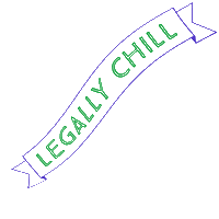 Legally Chill Sticker by Roots Pressed Juices