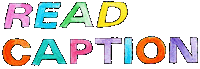Typography Read Sticker by Silvie Bomhard