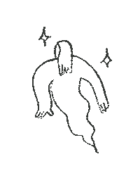 cheeseburgerpicnic ghost disappear mysterious somewhere else Sticker