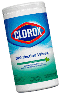 Wipe Clean Up Sticker by Clorox