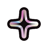 Star Sparkle Sticker by HoneyGrove