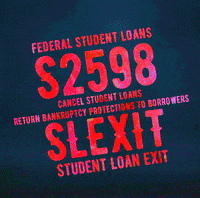College Resist GIF by Student Loan Justice