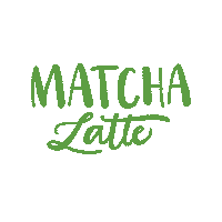 Latte Matcha Sticker