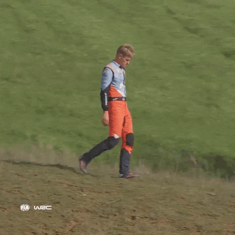 Frustrated Motorsport GIF by FIA World Rally Championship