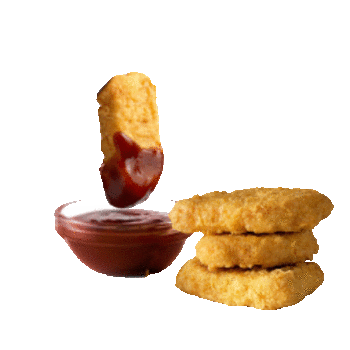 Chicken Mcnugget Sticker By Mcdonalds For Ios Android Giphy