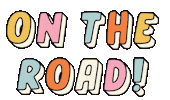 On The Road Trip Sticker by Nora Fikse