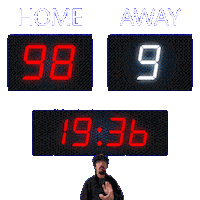 9 Away Sticker