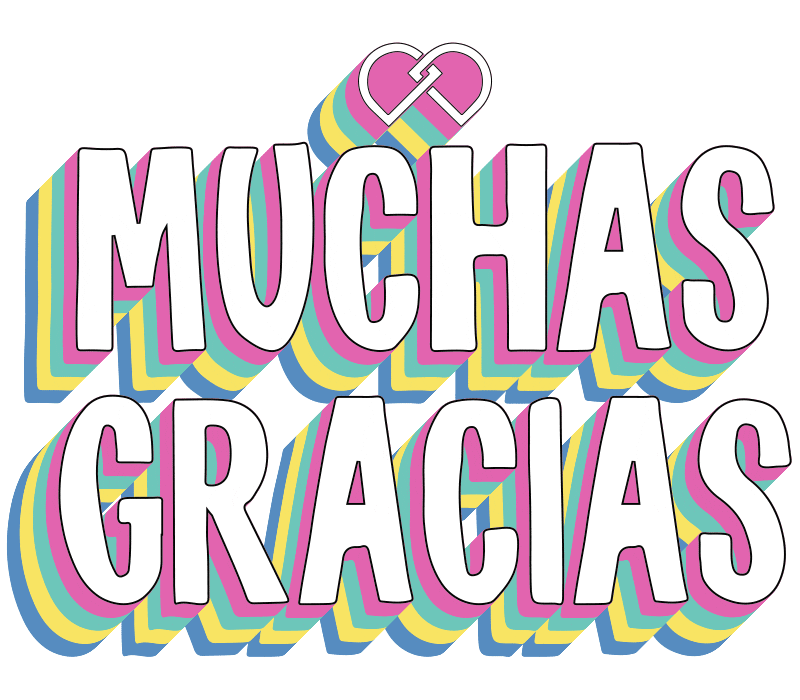 Thanks Gracias Sticker by Daleyza + Dalary for iOS & Android | GIPHY