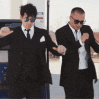 chilean-banditoss top feliz baile amigos GIF