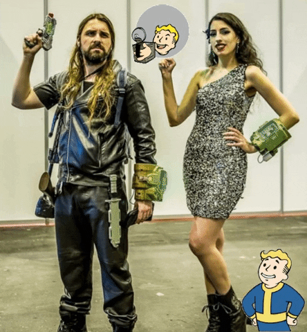 RavenVonBathory giphygifmaker giphyattribution sticker fallout GIF