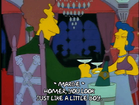 Season 1 Wine GIF by The Simpsons