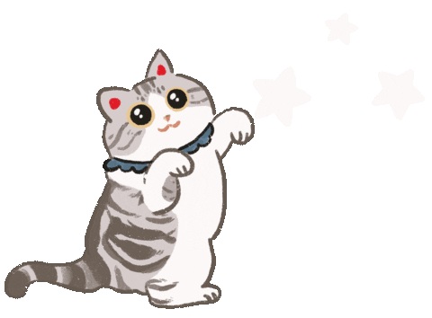 American Cat Sticker