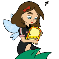 Florizale1 door bourges porte fairydoor Sticker