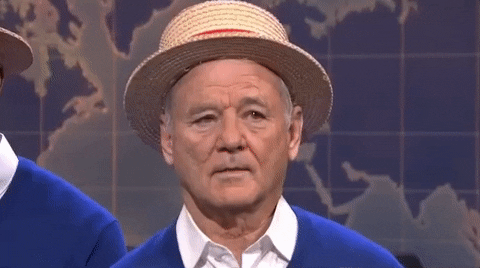 Bill Murray Snl GIF by Saturday Night Live