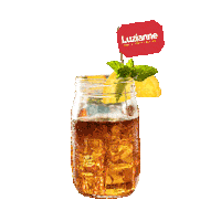 LuzianneTea sweet tea tea tag national iced tea day southern iced tea Sticker