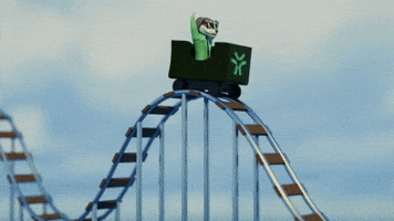 ChesterAbstract fun dog abstract train GIF