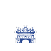 Azul Puerta Sticker by Javeriana Cali