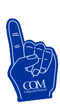 Spirit Foam Sticker by College of the Mainland