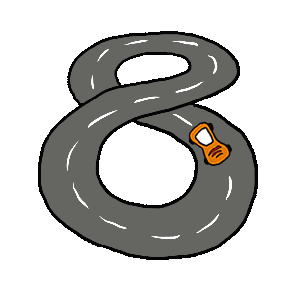 Racecar Resist Sticker by Leah Orleans