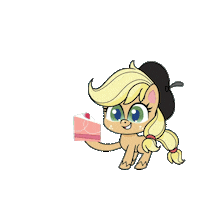 Hungry Food Sticker by My Little Pony