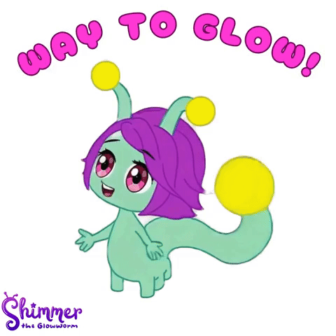 Shimmer the Glowworm Way to Glow